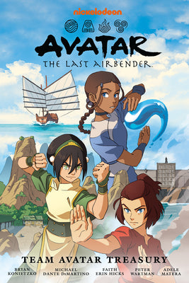 Cover Image for Avatar: The Last Airbender--Team Avatar Treasury Omnibus -- Faith Erin Hicks, Paperback