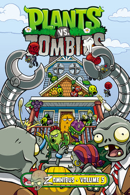 Cover Image for Plants vs. Zombies Zomnibus Volume 5 -- Paul Tobin, Hardcover