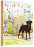 Cover Image for Good Dog Carl Visits the Zoo Board Book -- Alexandra Day, Board Books
