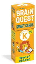Cover Image for Brain Quest Kindergarten Smart Cards Revised 5th Edition -- Workman Publishing, Other