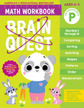 Cover Image for Brain Quest Math Workbook: Pre-Kindergarten -- Workman Publishing, Paperback