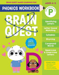 Cover Image for Brain Quest Phonics Workbook: Pre-Kindergarten: Volume 1 -- Workman Publishing, Paperback