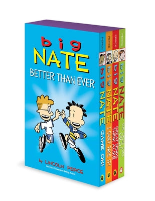 Cover Image for Big Nate Better Than Ever: Big Nate Box Set Volume 6-9 -- Lincoln Peirce, Boxed Set