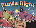 Cover Image for Movie Night: The Complete 2023 Zits Collection -- Jim Borgman, Paperback