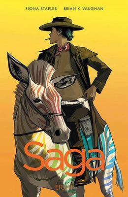 Cover Image for Saga Volume 8 -- Brian K. Vaughan, Paperback