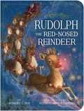 Cover Image for Rudolph the Red-Nosed Reindeer -- Robert L. May, Board Books