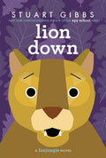 Cover Image for Lion Down -- Stuart Gibbs, Paperback