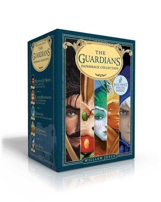 Cover Image for The Guardians Paperback Collection (Jack Frost Poster Inside!) (Boxed Set): Nicholas St. North and the Battle of the Nightmare King; E. Aster Bunnymun -- William Joyce, Paperback