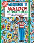Cover Image for Where's Waldo? Exciting Expeditions: Play! Search! Create Your Own Stories! (a Compact, Travel-Size Hidden Object Activity Book with Puzzles and Promp -- Martin Handford, Paperback
