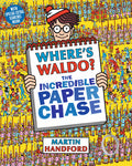 Cover Image for Where's Waldo? the Incredible Paper Chase: (A Hidden Object Activity Book Including a Maze, Spot-The-Difference Challenge, and Search & Find Puzzles - -- Martin Handford, Paperback