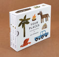 Cover Image for Your Places Box Set: (Three Board Books for Babies and Toddlers about Safe Spaces, Comfort, and Imagination) -- Jon Klassen, Hardcover