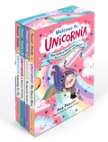Cover Image for Welcome to Unicornia: Four Glittery Adventures Full of Friendship and Magic!: (Box Set of Early Chapter Readers about Unicorns) -- Ana Punset, Paperback