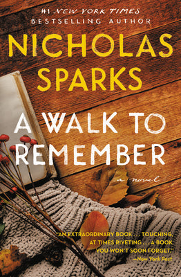 Cover Image for A Walk to Remember -- Nicholas Sparks, Paperback