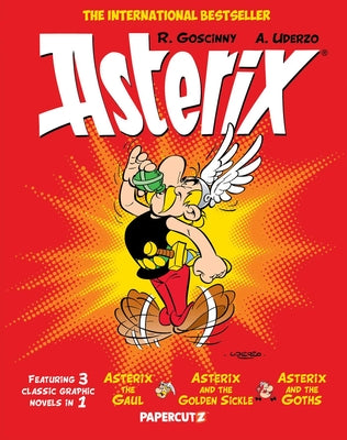 Cover Image for Asterix Omnibus Vol. 1: Collects Asterix the Gaul, Asterix and the Golden Sickle, and Asterix and the Goths -- René Goscinny, Paperback