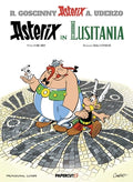 Cover Image for Asterix Vol. 41: Asterix in Lusitania -- René Goscinny, Hardcover