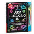 Cover Image for Klutzpress Just Checking In: 100+ Fill-In-The-Blank Activities to Express Yourself -- Klutz Press, Hardcover