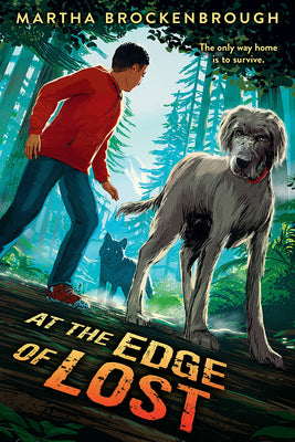 Cover Image for At the Edge of Lost -- Martha Brockenbrough, Hardcover