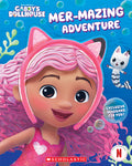 Cover Image for Mer-Mazing Adventure (Gabby's Dollhouse Headband Book #2) -- Gabrielle Reyes, Paperback