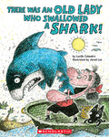 Cover Image for There Was an Old Lady Who Swallowed a Shark! -- Lucille Colandro, Paperback