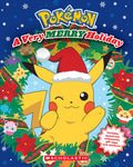 Cover Image for A Very Merry Holiday (Pokémon) -- Scholastic, Paperback