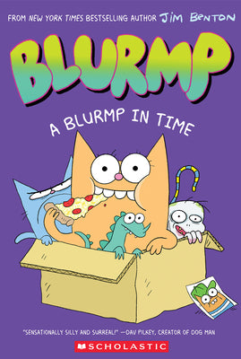 Cover Image for A Blurmp in Time (Catwad's Friend Blurmp #1) -- Jim Benton, Paperback