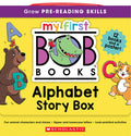Cover Image for My First Bob Books - Alphabet Story Box Phonics, Letter Sounds, Ages 3 and Up, Pre-K (Reading Readiness) -- Lynn Maslen Kertell, Hardcover