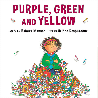 Cover Image for Purple, Green and Yellow (Annikin Miniature Edition) -- Robert Munsch, Novelty