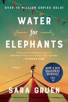 Cover Image for Water for Elephants -- Sara Gruen, Paperback
