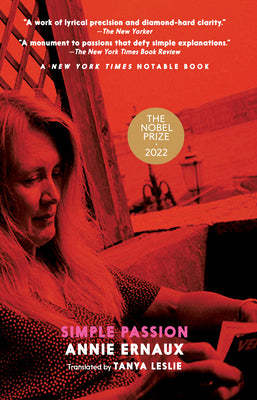 Cover Image for Simple Passion -- Annie Ernaux, Paperback