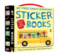 Cover Image for My First Early-Learning Sticker Books Boxed Set: 4 Books with Colorful Stickers! -- Jonathan Litton, Novelty