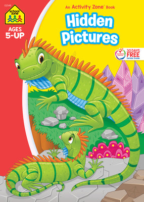 Cover Image for School Zone Hidden Pictures Workbook -- School Zone, Paperback