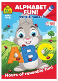 Cover Image for School Zone Alphabet Fun! Write & Reuse Workbook -- School Zone, Paperback