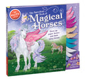 Cover Image for Magical Horses [With Storage Envelope and 6 Paper Horses, 3 Paper-Doll Fairies, 4 Background and Punch-Out(s)] -- Klutz, Novelty