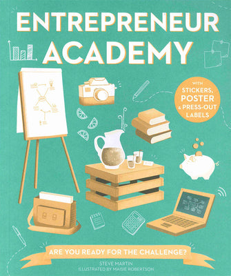 Cover Image for Entrepeneur Academy -- Steve Martin, Paperback