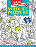 Cover Image for Wildlife Puzzles: Wildlife-Themed Hidden Pictures Puzzles for Kids 6 and Up, Search and Find Over 1,200 Hidden Objects in This Highlights Activity Boo -- Highlights, Paperback