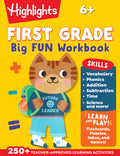 Cover Image for First Grade Big Fun Workbook: First Grade Workbook with 256 Pages of Activities for Reading Comprehension, Math, Science and More to Build Essential S -- Highlights Learning, Paperback