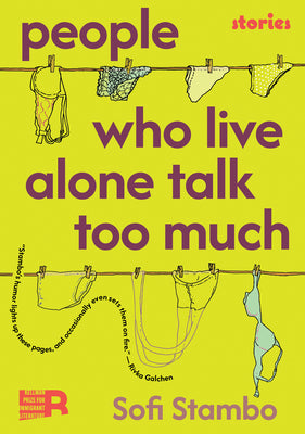 Cover Image for People Who Live Alone Talk Too Much -- Sofi Stambo, Paperback