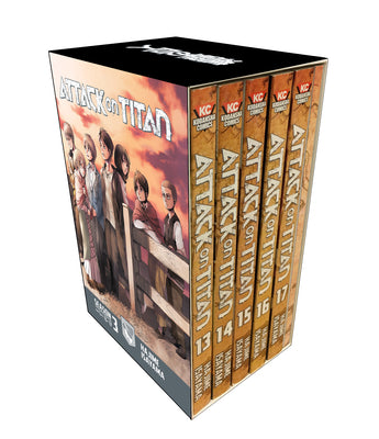 Cover Image for Attack on Titan Season 3 Part 1 Manga Box Set -- Hajime Isayama, Paperback