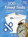 Cover Image for Humble Math - 100 Days of Timed Tests: Division: Ages 8-10, Math Drills, Digits 0-12, Reproducible Practice Problems, Grades 3-5, KS1 -- Humble Math, Paperback