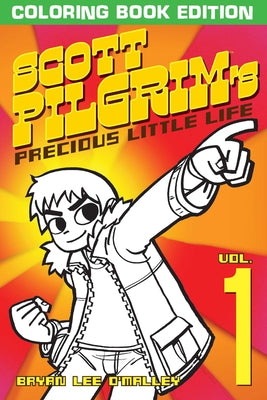 Cover Image for Scott Pilgrim's Precious Little Life Coloring Book -- Bryan Lee O'Malley, Paperback