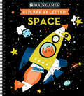 Cover Image for Brain Games - Sticker by Letter: Space -- Publications International Ltd, Spiral