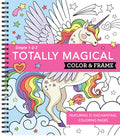Cover Image for Color & Frame - Totally Magical (Coloring Book) -- New Seasons, Spiral