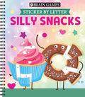 Cover Image for Brain Games - Sticker by Letter: Silly Snacks -- Publications International Ltd, Spiral