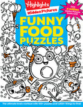 Cover Image for Funny Food Puzzles -- Highlights, Paperback
