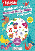 Cover Image for Mermaid Hidden Pictures Puffy Sticker Playscenes: Best Mermaid Gift for Kids 3-6 with Mazes, Matching Games, Mermaid Crafts & Over 50 Mermaid Stickers -- Highlights, Paperback