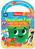 Cover Image for Vacation Fun: Kids Travel Activity Book for Ages 36 with Over 120 Stickers, Puzzles, Crafts and Games for Road Trips, Vacations and Travel -- Highlights, Paperback