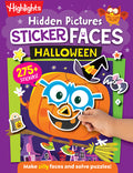 Cover Image for Hidden Pictures Sticker Faces: Halloween: Halloween Crafts Activity Book with Pumpkin Faces and Over 200 Silly Make-A-Face Stickers, Halloween Gift fo -- Highlights, Paperback