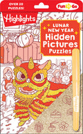 Cover Image for Lunar New Year Hidden Pictures Puzzles: Festive Lunar New Year Book for Kids Featuring Over 300 Objects to Find, Gold Stickers and Hands-On Lunar New -- Highlights, Paperback