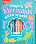 Cover Image for Magical Mermaids Hidden Pictures: Kids Mermaid Coloring Book with Markers Featuring Over 40 Ready-To-Color Stickers, Hidden Pictures Scenes with Under -- Highlights, Hardcover