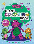 Cover Image for Barney: Giant Coloring Book -- Mattel, Paperback